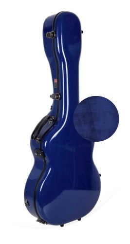 CRF2020J45 Blue-Blue Fiberglass Guitar Case