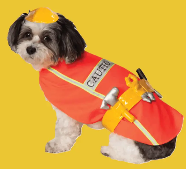Pepper In Construction Costume
